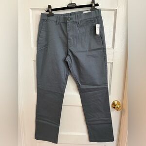 Men’s Pants, 98% spandex, color grey, 32/30 straight